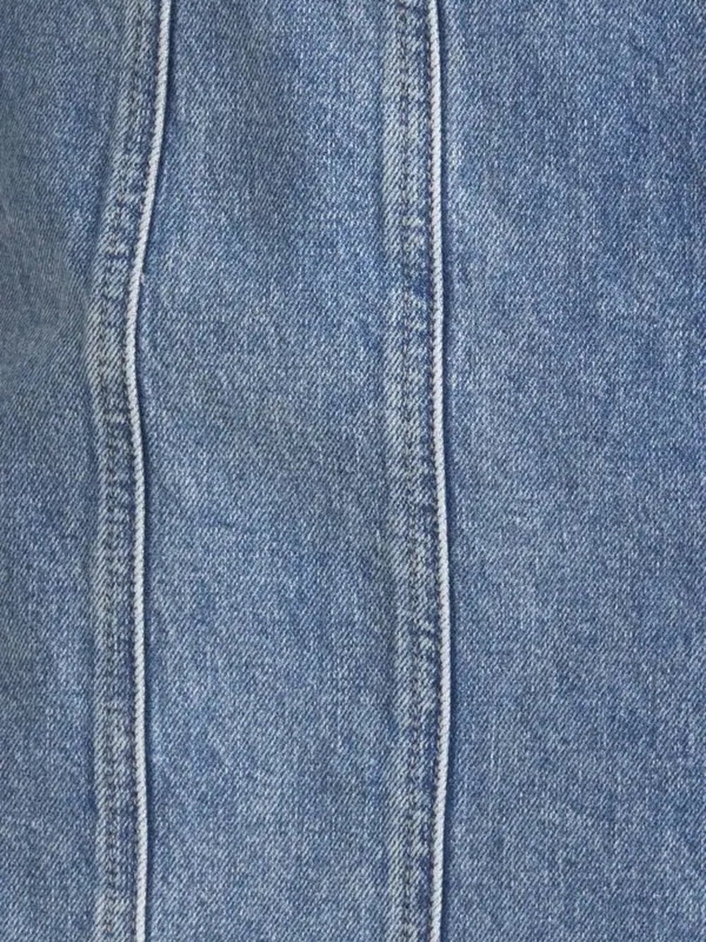 Revolve Rails Sleeveless Denim Button-Up Strand Mini Dress Cascade Color M - Picture 7 of 15